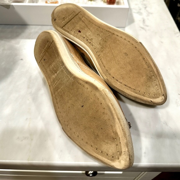 Miu Miu Pink Patent Leather Swarovski Crystal Toe Heels (Size 10, Fits Like 8.5) - Picture 6 of 6